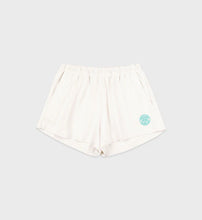 Load image into Gallery viewer, Connecticut Crest Disco Shorts - Coconut
