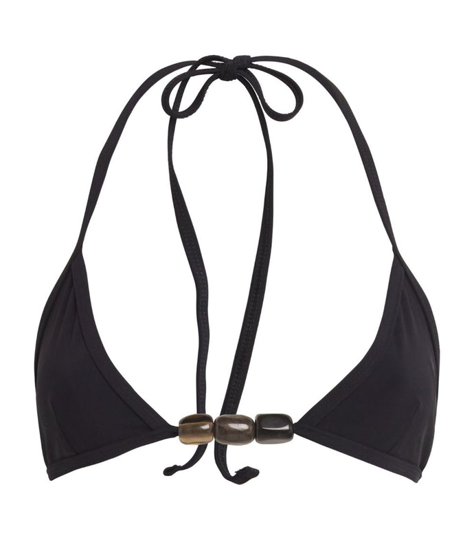 Crystal Bikini Top - Black