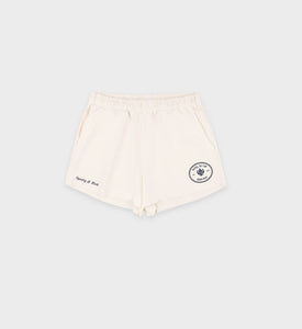 Eden Crest Disco Short - Cream