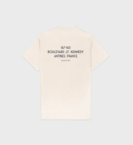 Eden Crest Kennedy T-Shirt - Cream