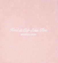 Load image into Gallery viewer, Hotel du Cap Cursive Terry Polo - Eden Pink
