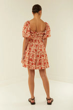 Load image into Gallery viewer, Kub Dress - Red Palm Scene

