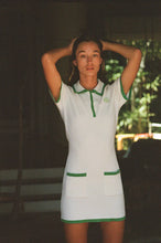 Load image into Gallery viewer, SRHWC Hilary Dress Off White/Verde
