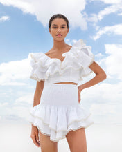 Load image into Gallery viewer, Tähti Skirt - White Linen
