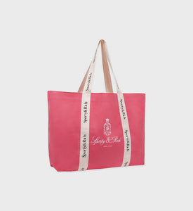 Vendome Club Tote Bag Cotton Candy/White