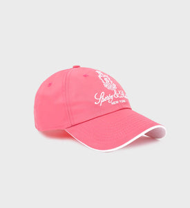 Vendome Nylon Hat Cotton Candy/White