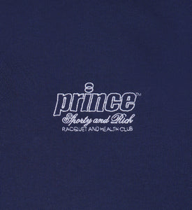 Prince Health Embroidered V-Neck Sweater