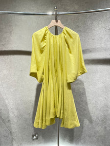 Joutsen Dress - Yellow Linen