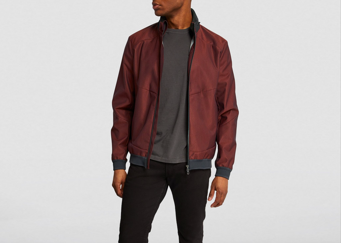 CRUISE JACKET - CRIMSON